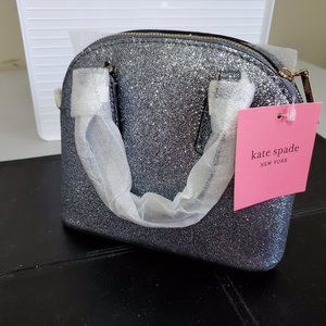 sylvia glitter mini dome satchel